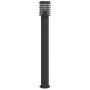 Lámpara de suelo de exterior con enchufe acero negro 110 cm by , Outdoor lighting - Ref: Foro24-4006379, Price: 64,37 €, Disc...