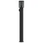 Lámpara de suelo de exterior con enchufe acero negro 110 cm by , Outdoor lighting - Ref: Foro24-4006379, Price: 63,22 €, Disc...