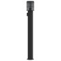 Lámpara de suelo de exterior con enchufe acero negro 110 cm by , Outdoor lighting - Ref: Foro24-4006379, Price: 64,37 €, Disc...
