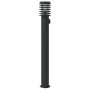 Lámpara de suelo de exterior con enchufe acero negro 110 cm by , Outdoor lighting - Ref: Foro24-4006379, Price: 64,37 €, Disc...