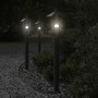 Außen-Stehlampe aus schwarzem Edelstahl, 80 cm. von , Außenbeleuchtung - Ref: Foro24-4006385, Preis: 45,04 €, Rabatt: %