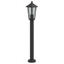 Außen-Stehlampe aus schwarzem Edelstahl, 80 cm. von , Außenbeleuchtung - Ref: Foro24-4006385, Preis: 45,04 €, Rabatt: %