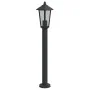 Lámpara de suelo de exterior acero inoxidable negro 80 cm by , Outdoor lighting - Ref: Foro24-4006385, Price: 41,87 €, Discou...