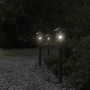 Außen-Stehlampe aus schwarzem Edelstahl, 80 cm. von , Außenbeleuchtung - Ref: Foro24-4006385, Preis: 45,04 €, Rabatt: %
