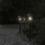 Lámpara de suelo de exterior acero inoxidable negro 80 cm by , Outdoor lighting - Ref: Foro24-4006385, Price: 41,87 €, Discou...