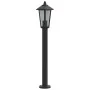 Lámpara de suelo de exterior acero inoxidable negro 80 cm by , Outdoor lighting - Ref: Foro24-4006385, Price: 41,87 €, Discou...