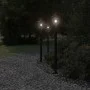 Farola de exterior de acero inoxidable negro 120 cm de , Iluminación de exterior - Ref: Foro24-4006387, Precio: 47,92 €, Desc...
