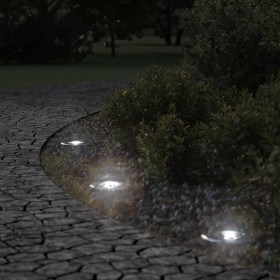 Foco de suelo exterior redondo aluminio negro 10,5x10,5 cm by , Outdoor lighting - Ref: Foro24-4006391, Price: 17,10 €, Disco...
