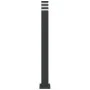 Lámparas de suelo de exterior 3 unidades aluminio negro 110 cm by , Outdoor lighting - Ref: Foro24-4006398, Price: 158,16 €, ...
