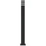 Lámparas de suelo de exterior 3 unidades aluminio negro 110 cm by , Outdoor lighting - Ref: Foro24-4006398, Price: 158,16 €, ...
