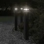 Lámpara de suelo de exterior con sensor aluminio negro 80 cm by , Outdoor lighting - Ref: Foro24-4006401, Price: 55,30 €, Dis...