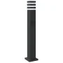 Lámparas suelo exterior con enchufe 3 uds aluminio negro 80 cm by , Outdoor lighting - Ref: Foro24-4006408, Price: 136,39 €, ...