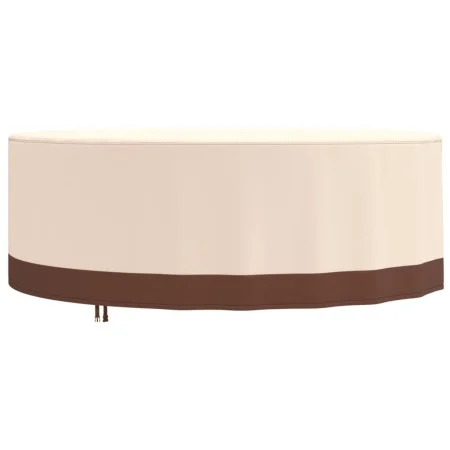 Gartenmöbelabdeckung rund Oxford 600D beige Ø 244x71 cm von , Abdeckungen für Gartenmöbel - Ref: Foro24-359654, Preis: 62,76 ...