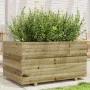 Eingelassener Kiefernholz-Pflanzkasten 90x60x49,5 cm von , Töpfe und Pflanzgefäße - Ref: Foro24-847387, Preis: 143,77 €, Raba...