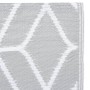 Grauer PP-Außenteppich 190x290 cm von vidaXL, Outdoor-Protektoren - Ref: Foro24-310423, Preis: 60,71 €, Rabatt: %
