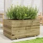 Jardinera madera de pino impregnada 90x60x49,5 cm de , Maceteros y jardineras - Ref: Foro24-847387, Precio: 143,77 €, Descuen...