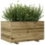 Jardinera madera de pino impregnada 90x60x49,5 cm de , Maceteros y jardineras - Ref: Foro24-847387, Precio: 143,77 €, Descuen...