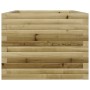 Eingelassener Kiefernholz-Pflanzkasten 90x60x49,5 cm von , Töpfe und Pflanzgefäße - Ref: Foro24-847387, Preis: 145,26 €, Raba...