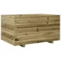 Jardinera madera de pino impregnada 90x60x49,5 cm de , Maceteros y jardineras - Ref: Foro24-847387, Precio: 143,77 €, Descuen...