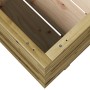 Eingelassener Kiefernholz-Pflanzkasten 90x60x49,5 cm von , Töpfe und Pflanzgefäße - Ref: Foro24-847387, Preis: 145,26 €, Raba...