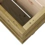 Eingelassener Kiefernholz-Pflanzkasten 90x60x49,5 cm von , Töpfe und Pflanzgefäße - Ref: Foro24-847387, Preis: 143,77 €, Raba...