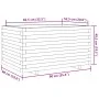 Eingelassener Kiefernholz-Pflanzkasten 90x60x49,5 cm von , Töpfe und Pflanzgefäße - Ref: Foro24-847387, Preis: 143,77 €, Raba...