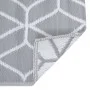 Grauer PP-Außenteppich 190x290 cm von vidaXL, Outdoor-Protektoren - Ref: Foro24-310423, Preis: 55,56 €, Rabatt: %