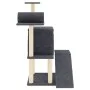 Rascador para gatos con postes de sisal gris oscuro 110,5 cm by , Cat furniture - Ref: Foro24-172063, Price: 37,17 €, Discoun...