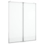 Pizarra magnética plegable aluminio 80x100x1,7 cm by , Exhibition panels - Ref: Foro24-4005352, Price: 52,68 €, Discount: %