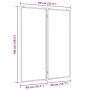 Pizarra magnética plegable aluminio 80x100x1,7 cm by , Exhibition panels - Ref: Foro24-4005352, Price: 52,68 €, Discount: %