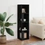 Corner plywood black furniture 33x33x132 cm by , Lockers and storage cabinets - Ref: Foro24-809036, Price: 49,71 €, Discount: %