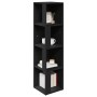 Eckschrank aus schwarzem Sperrholz 33x33x132 cm von , Schließfächer und Lagerschränke - Ref: Foro24-809036, Preis: 50,46 €, R...