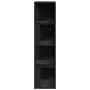 Corner plywood black furniture 33x33x132 cm by , Lockers and storage cabinets - Ref: Foro24-809036, Price: 49,71 €, Discount: %