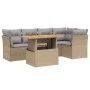 Garden sofa set with 5-piece synthetic rattan beige cushions by , Garden sets - Ref: Foro24-3270821, Price: 408,29 €, Discoun...