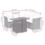 Garden sofa set with 5-piece synthetic rattan beige cushions by , Garden sets - Ref: Foro24-3270828, Price: 408,29 €, Discoun...