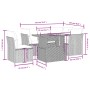Garden sofa set with 5-piece synthetic rattan beige cushions by , Garden sets - Ref: Foro24-3270835, Price: 410,89 €, Discoun...