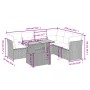 Set sofás de jardín 7 piezas y cojines ratán sintético beige de , Conjuntos de jardín - Ref: Foro24-3270849, Precio: 464,94 €...