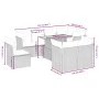 Garden sofa set 9 pieces with beige synthetic rattan cushions by , Garden sets - Ref: Foro24-3270932, Price: 665,85 €, Discou...