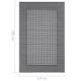 Grauer PP-Außenteppich 120x180 cm von vidaXL, Outdoor-Protektoren - Ref: Foro24-310413, Preis: 24,33 €, Rabatt: %