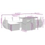 Set of 7-piece garden sofas and beige synthetic rattan cushions by , Garden sets - Ref: Foro24-3275817, Price: 482,51 €, Disc...