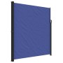 Retractable blue side awning 220x500 cm by , Umbrellas - Ref: Foro24-4004476, Price: 111,03 €, Discount: %