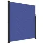 Toldo lateral retráctil azul 220x500 cm de , Sombrillas - Ref: Foro24-4004476, Precio: 141,29 €, Descuento: %