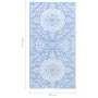 Alfombra de exterior PP azul bebé 80x150 cm de vidaXL, Protectores para exterior - Ref: Foro24-310452, Precio: 26,22 €, Descu...