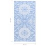 Babyblauer PP-Outdoor-Teppich 80x150 cm von vidaXL, Outdoor-Protektoren - Ref: Foro24-310452, Preis: 26,22 €, Rabatt: %