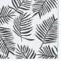Alfombra de exterior PP blanco y negro 120x180 cm de vidaXL, Protectores para exterior - Ref: Foro24-310425, Precio: 23,95 €,...