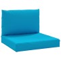 Cojines para palets 2 unidades tela Oxford azul claro de , Cojines para sillas y sofás - Ref: Foro24-361758, Precio: 45,16 €,...