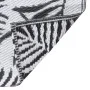 Alfombra de exterior PP blanco y negro 120x180 cm de vidaXL, Protectores para exterior - Ref: Foro24-310425, Precio: 23,95 €,...