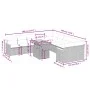 11-piece garden sofa set with beige synthetic rattan cushions by , Garden sets - Ref: Foro24-3273263, Price: 748,37 €, Discou...