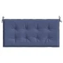 Cushion for garden bench in navy blue Oxford fabric 120x50x3 cm by , Cushions for chairs and sofas - Ref: Foro24-378475, Pric...