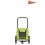 Fahrradanhänger für Haustiere aus Eisen und grünem Oxford-Stoff. von , Kinderwagen für Haustiere - Ref: Foro24-93976, Preis: ...